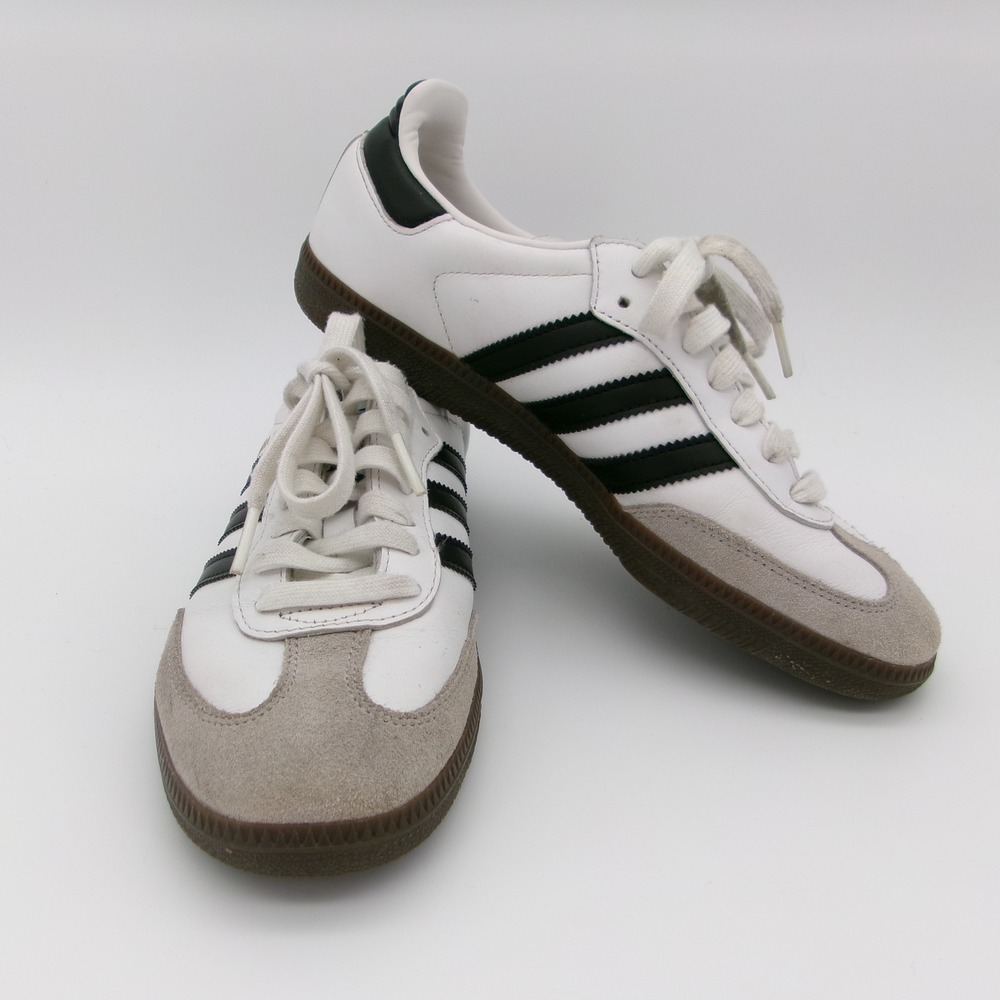 Adidas Samba OG White Black Gum B75806 Mens 5.5 Womens 6.5 Sneakers